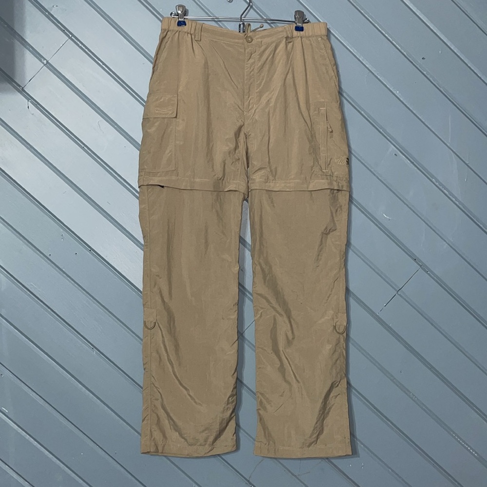 The North Face tan Women's Nylon Hiking Convertible Pants NEW
